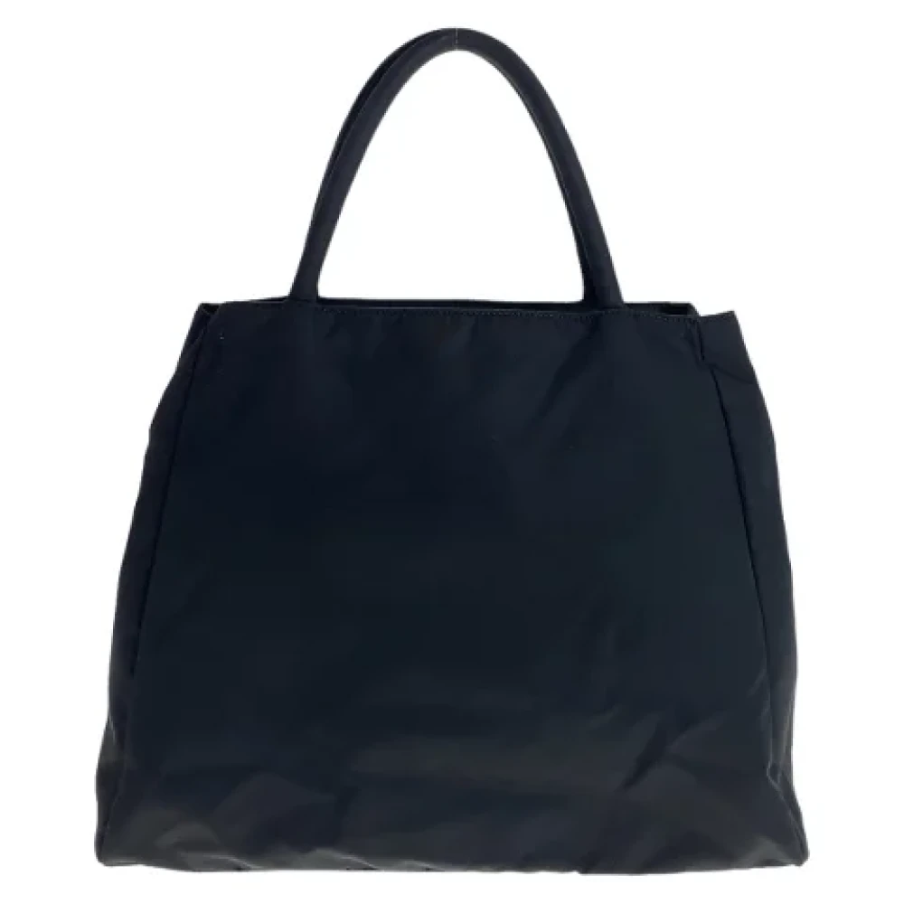 Prada Vintage Pre-owned Canvas totes Black Dames