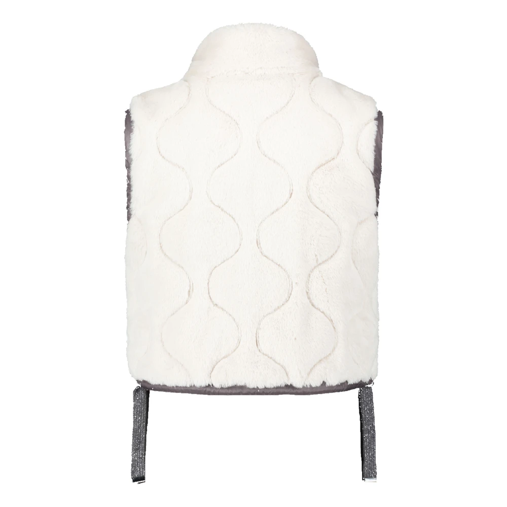 Betty Barclay Omkeerbaar Vest met Rits Gray Dames