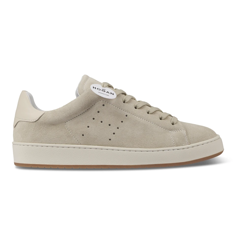 Hogan Casual Sneakers voor Mannen en Vrouwen Heren Schoenen Beige