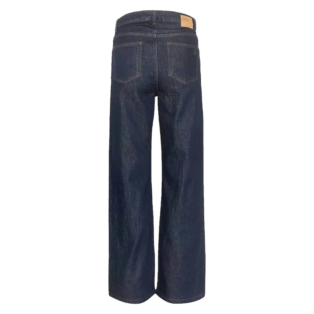 My Essential Wardrobe Louis High Wide Jeans Blue Dames