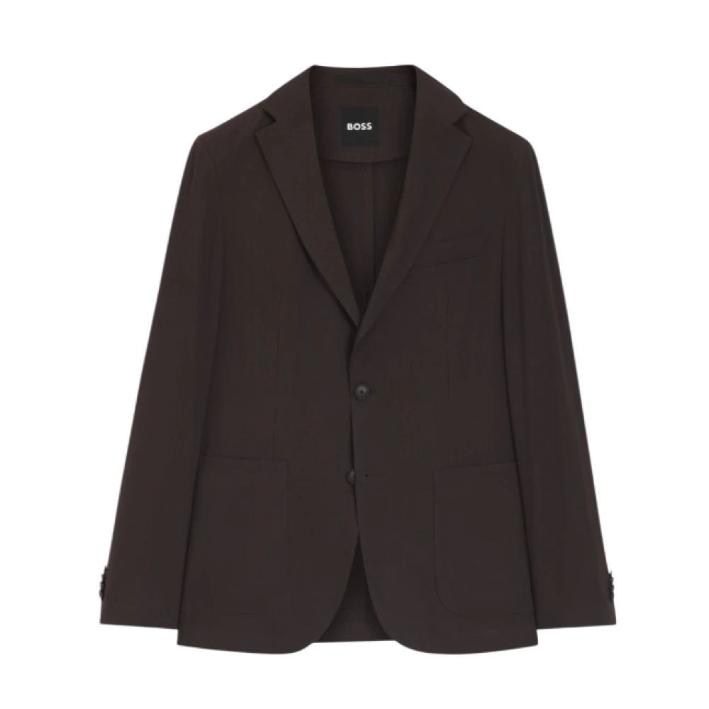 Hugo Men's Brown P-Hanry Blazer - Blazers - M - Jackets