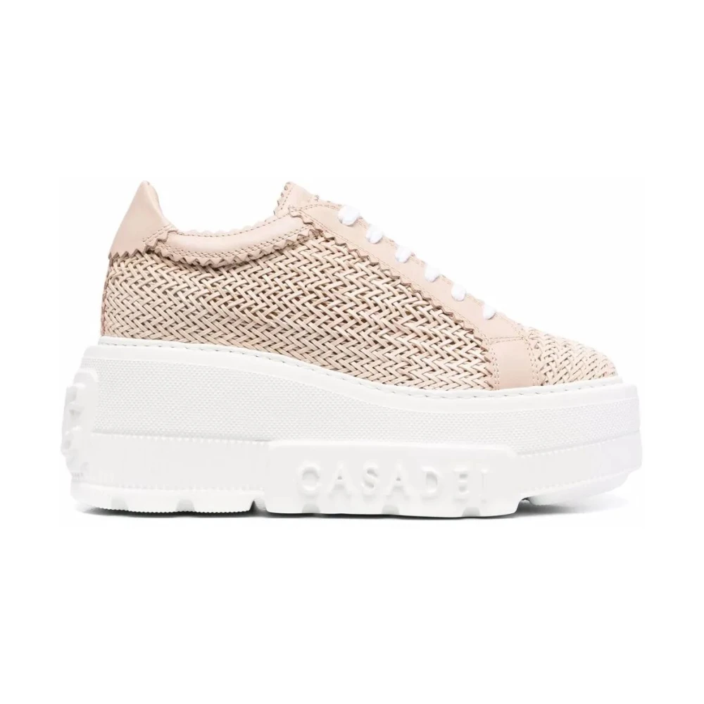 Casadei Nexus Hanoi Leather Sneakers Dames Schoenen Roze