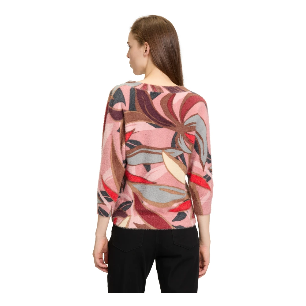 Betty Barclay Paillet Vleermuis Mouw Trui Multicolor Dames