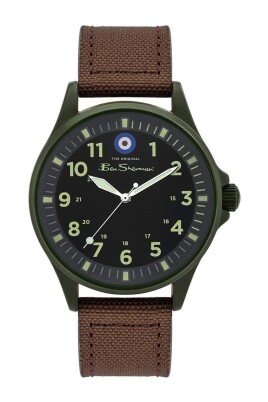 green-steel-leather-analog-quartz-watch