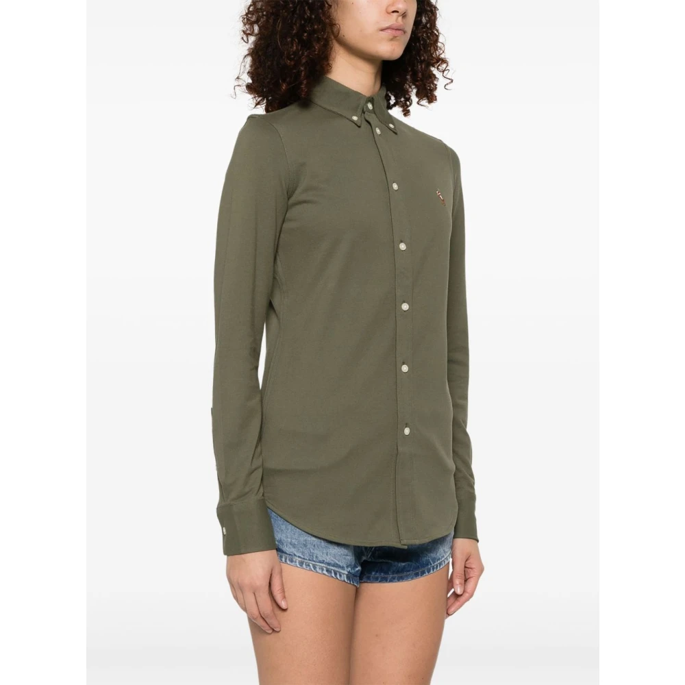 Polo Ralph Lauren Stijlvolle Overhemden Collectie Green Dames