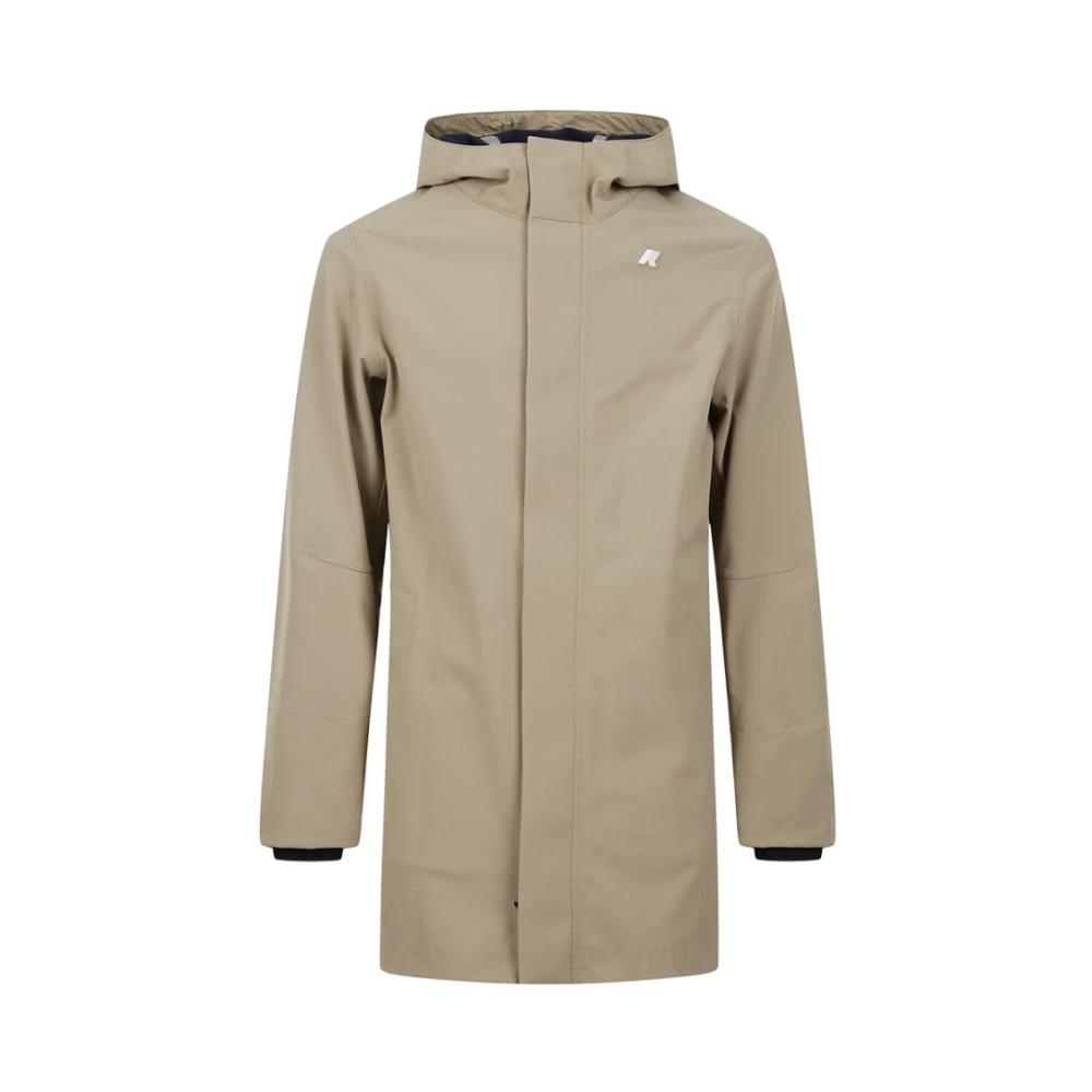 K-Way Uomo Beige - Marlyn Bonded - Coats - Xl - Immagine 7