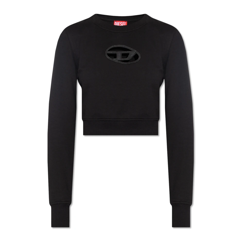 Diesel Damen Schwarz Sweatshirts & Hoodies, K, 2XSgröße: