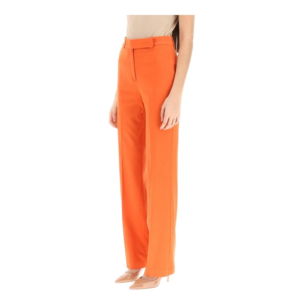 Hebe Studio Lover Canvas Broek Orange Dames