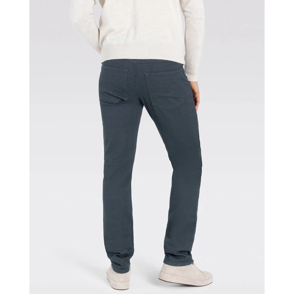 MAC Chino Broek Blue Heren
