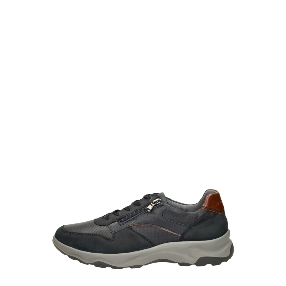 Waldläufer H-Max Lage Schoenen met Veters Heren Schoenen Blauw