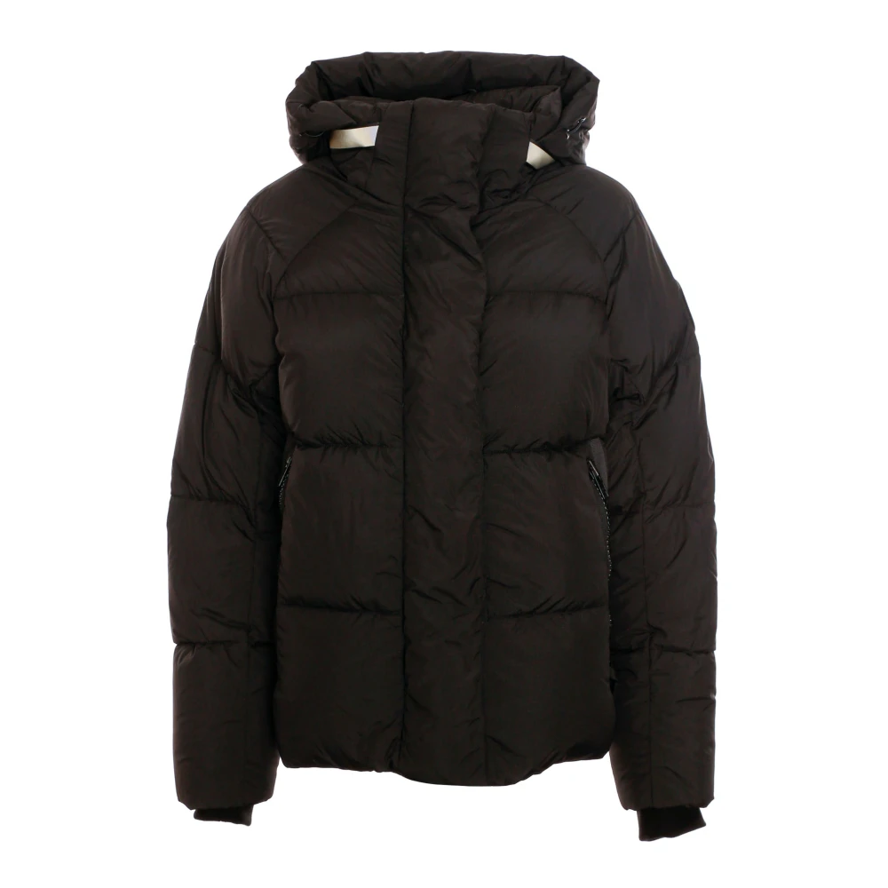 Canada Goose Lichtgewicht en warme Cropped Puffer Parka Black Dames