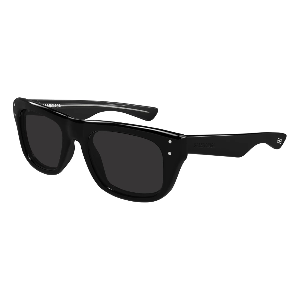 Balenciaga Rectangular Sunglasses - Male - Sunglasses - Black - 53 Mm - Accessories