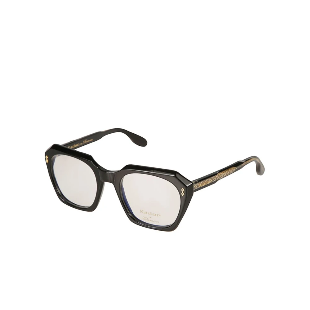 Kador Unisex Black Glasses, 52 Mm, Gloria Glamour