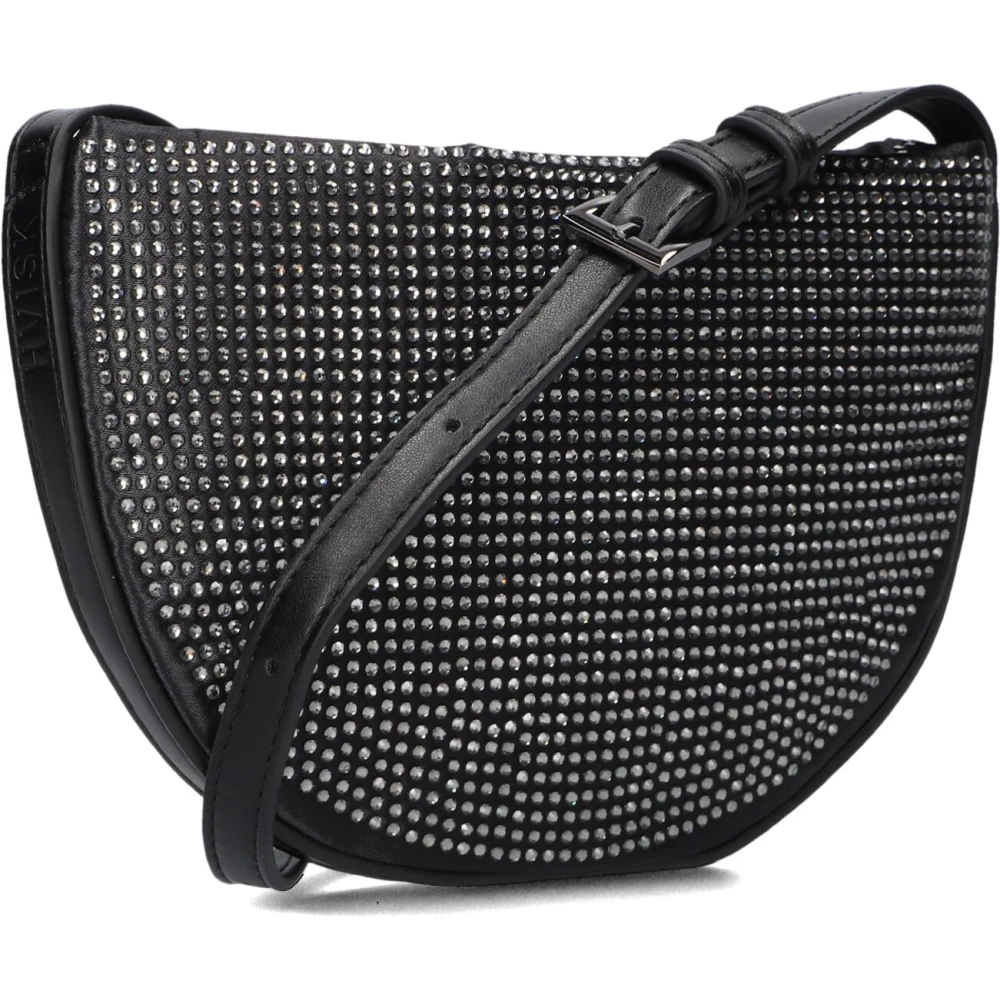 Hvisk Elegante Halo Embellished Schoudertas Black Dames