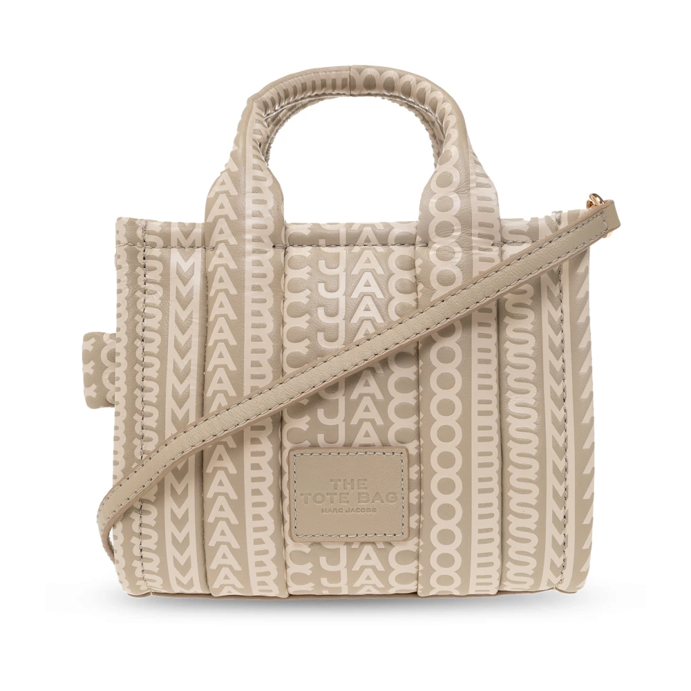 Marc Jacobs Micro Tote Axelremsväska Beige, Dam