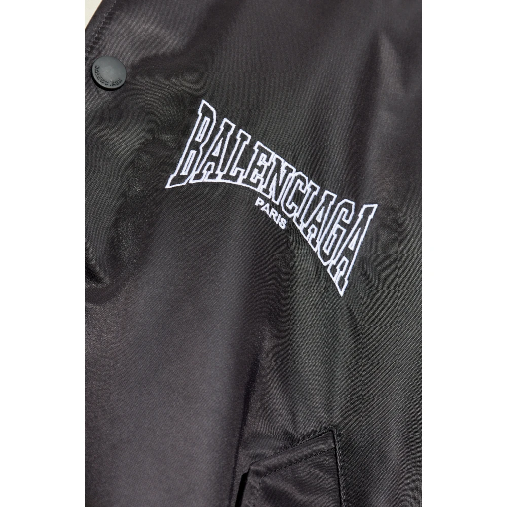 Balenciaga Jas type bomber Black Heren