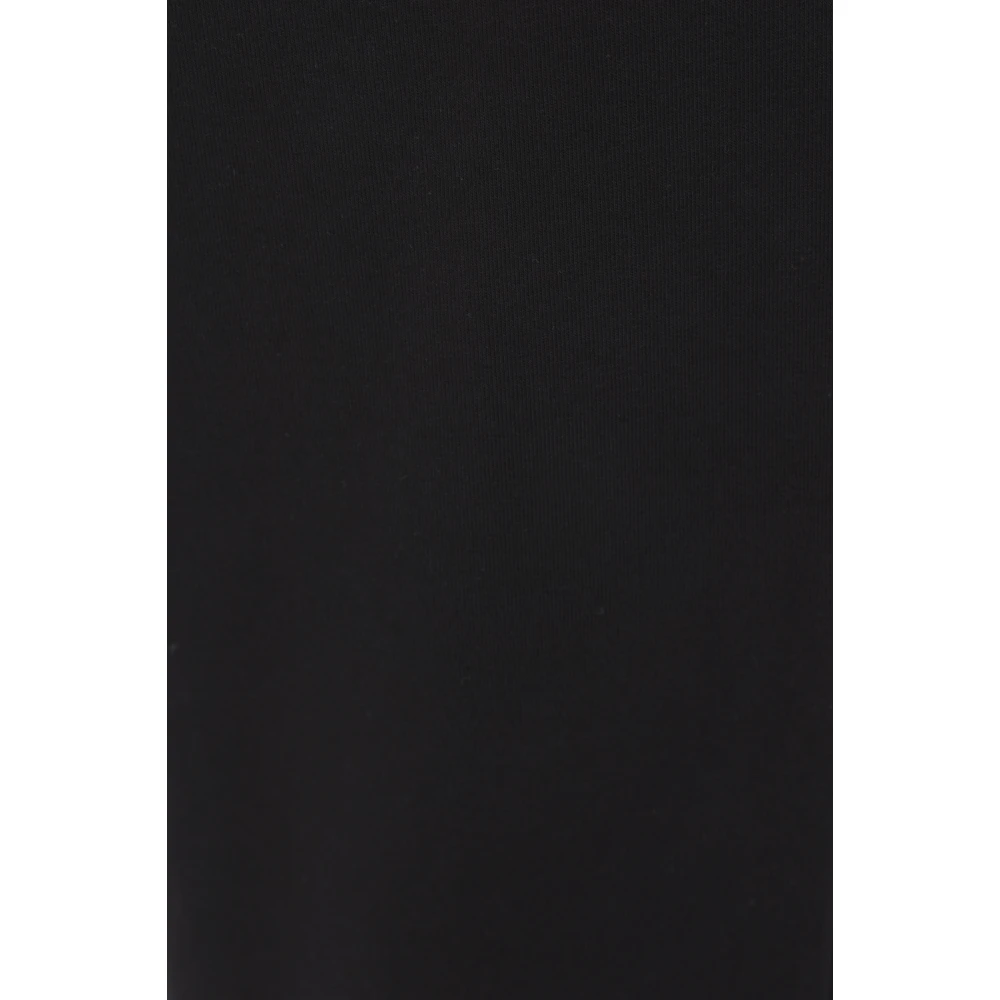 BRUNELLO CUCINELLI Zwarte katoenen stretch joggingbroek Black Dames