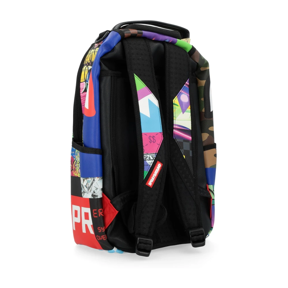 Sprayground Ergonomische Rugzak met Metalen Hardware Multicolor Heren