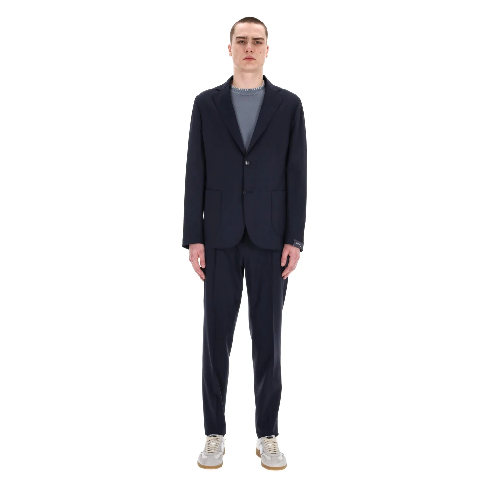 Suits > Suit Sets > Single Breasted Suits - - Barba - Modalova
