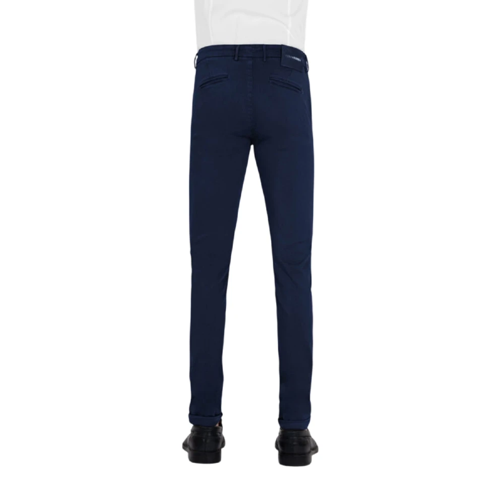 Tramarossa Blauwe Geheugenvorm Broek Blue Heren