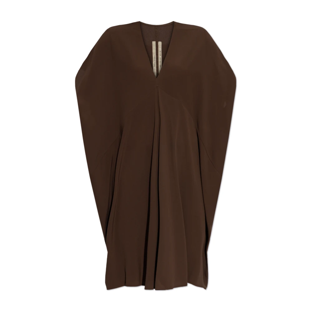 Rick Owens SL Tommykite V Jurk Brown Dames