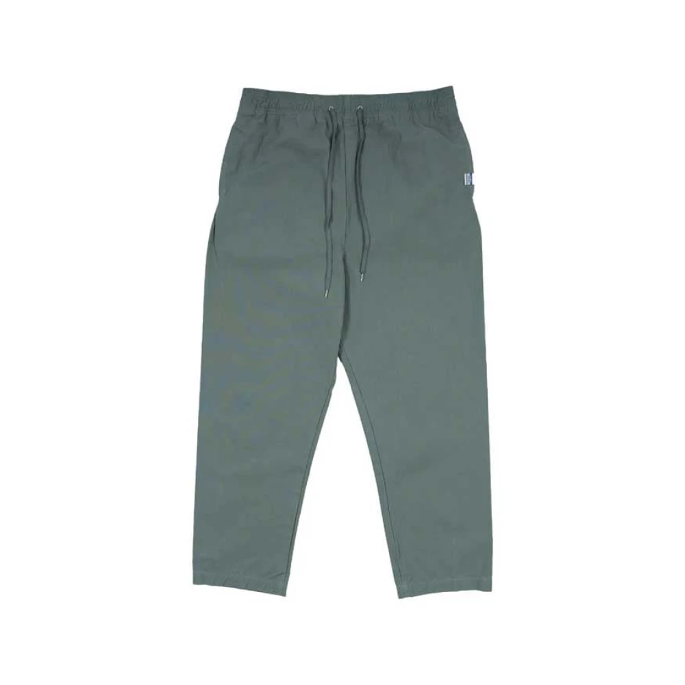 Mihara Yasuhiro Groene Lange Broek Geen Zijnaden Green Heren