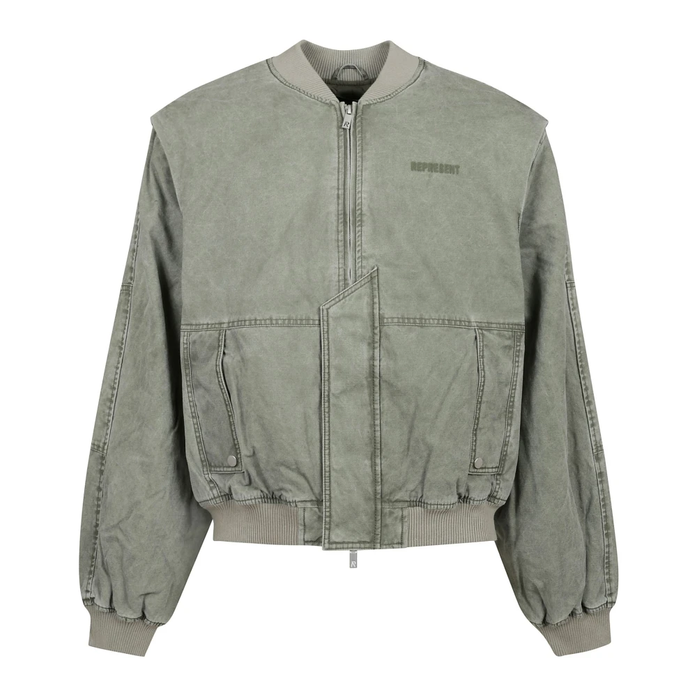 Represent Stijlvolle Bomberjack Green Heren