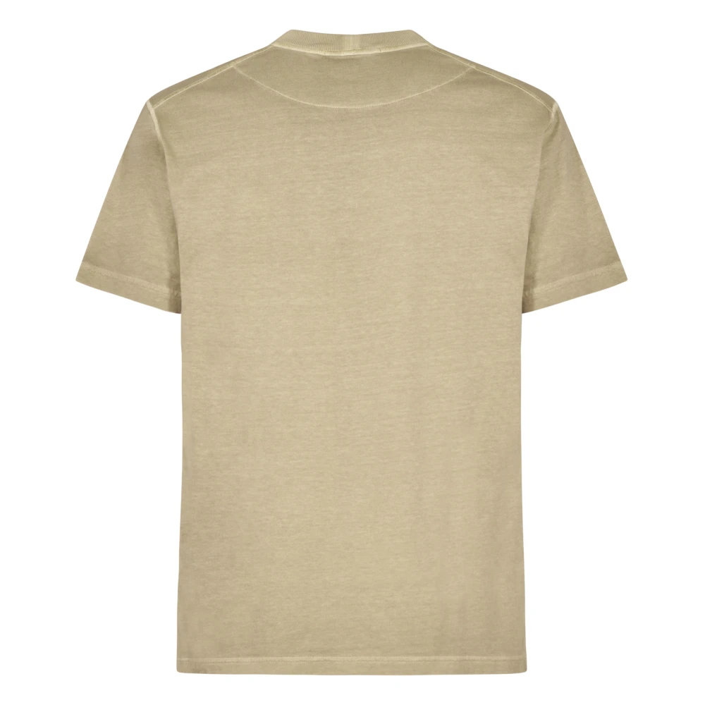 Stone Island Stijlvolle T-shirts en Polos Beige Heren
