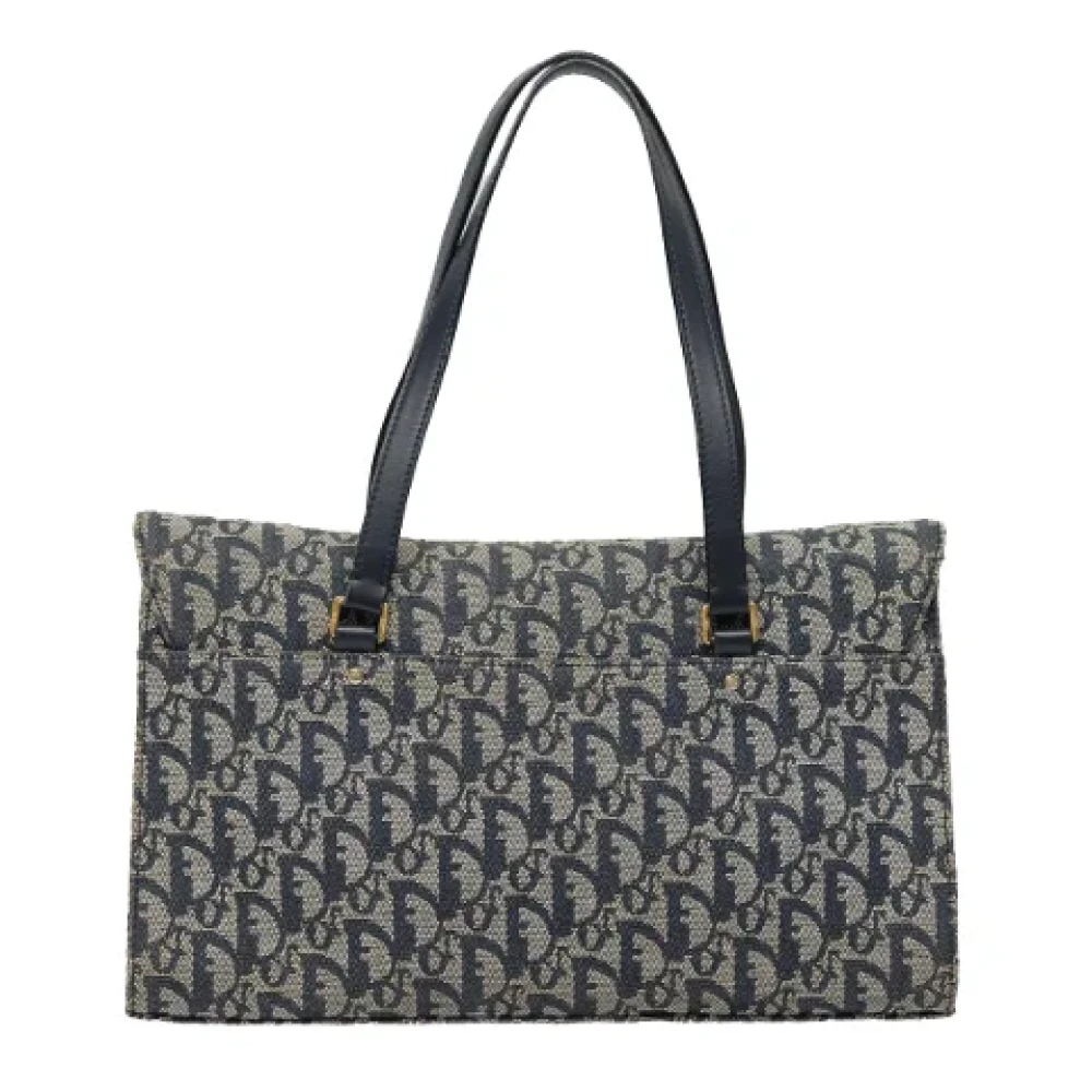 Dior Vintage Pre-owned Canvas dior-bags Blue Dames