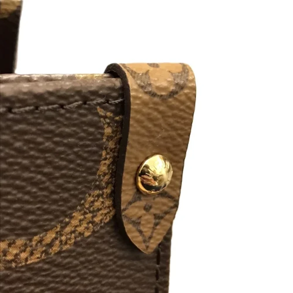 Louis Vuitton Vintage Pre-owned Canvas handbags Brown Dames