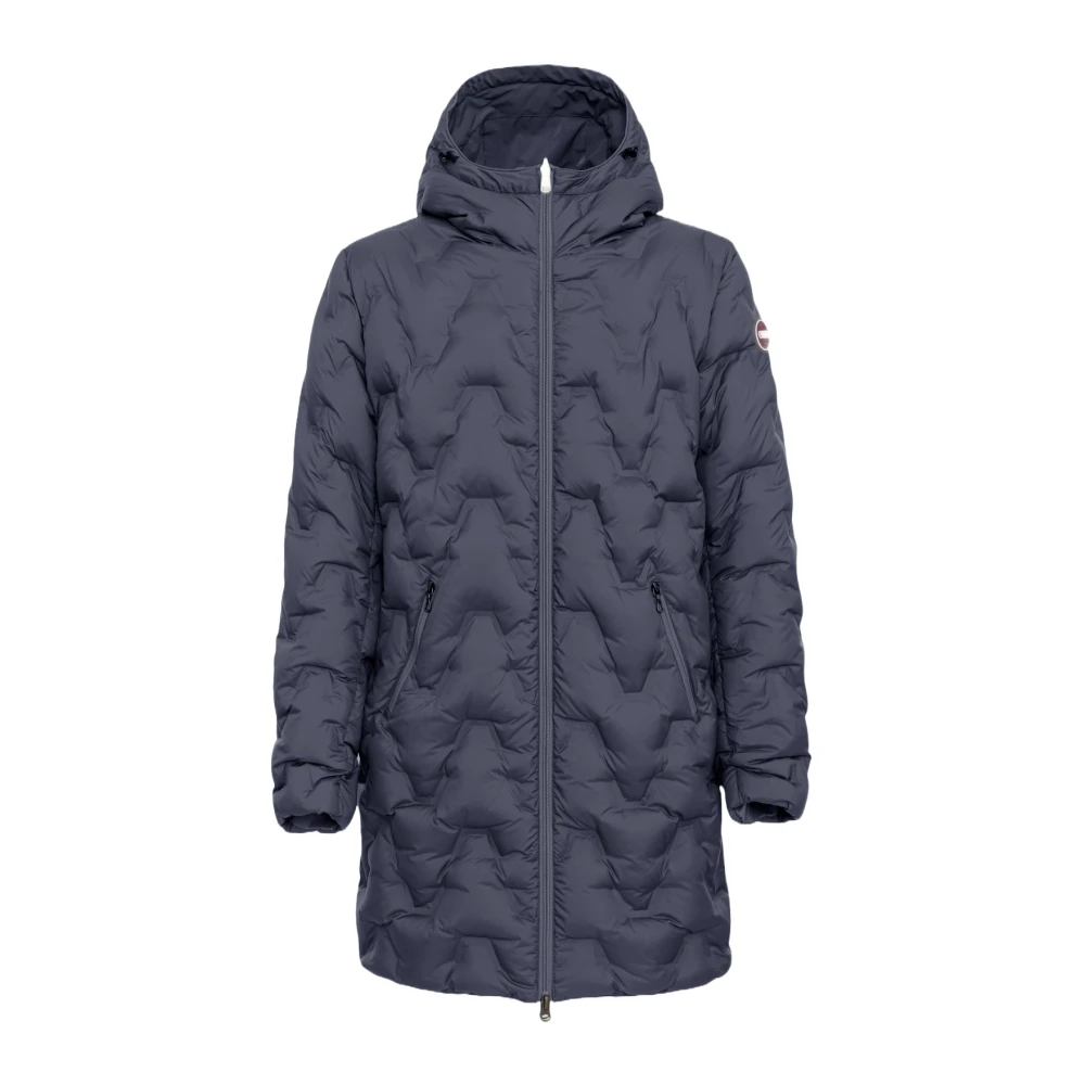 Colmar Blauwe Winterjas met Ritssluiting Blue Heren