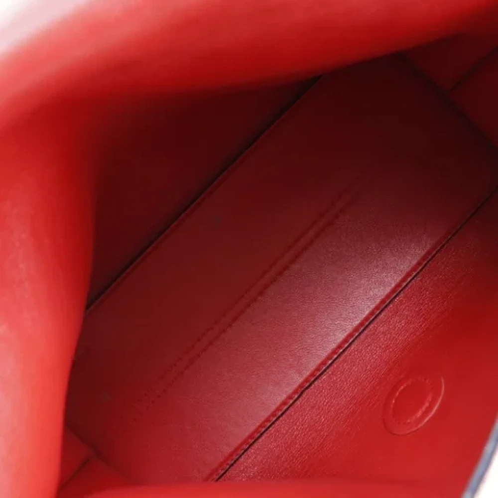 Loewe Pre-owned Fabric shoulder-bags Red Dames