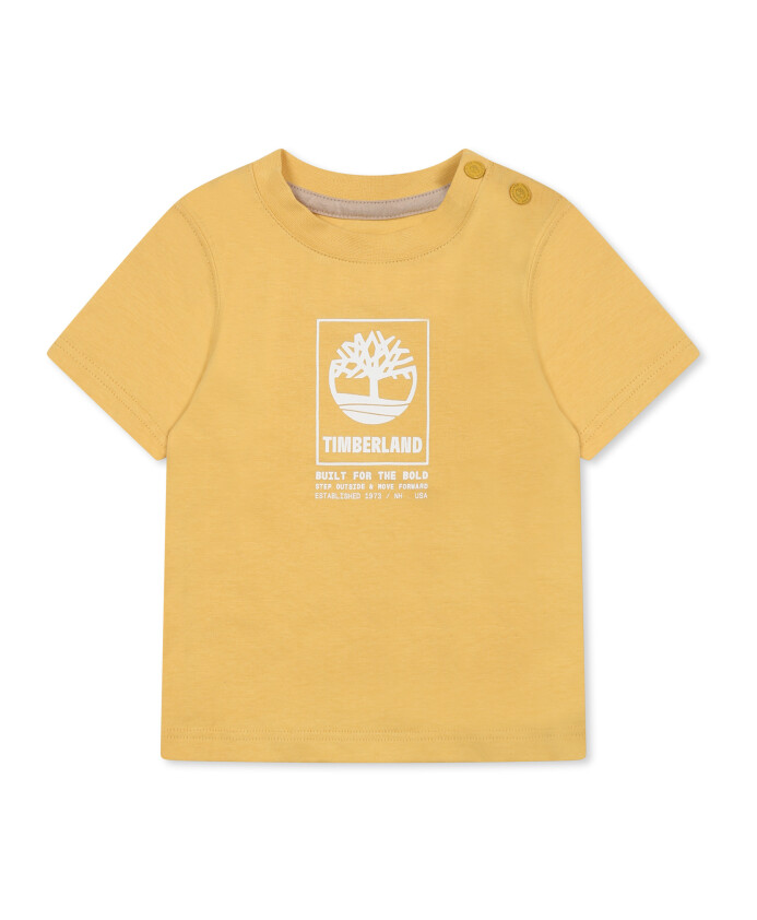 t-shirt-jaune-a-manches-courtes-avec-imprime