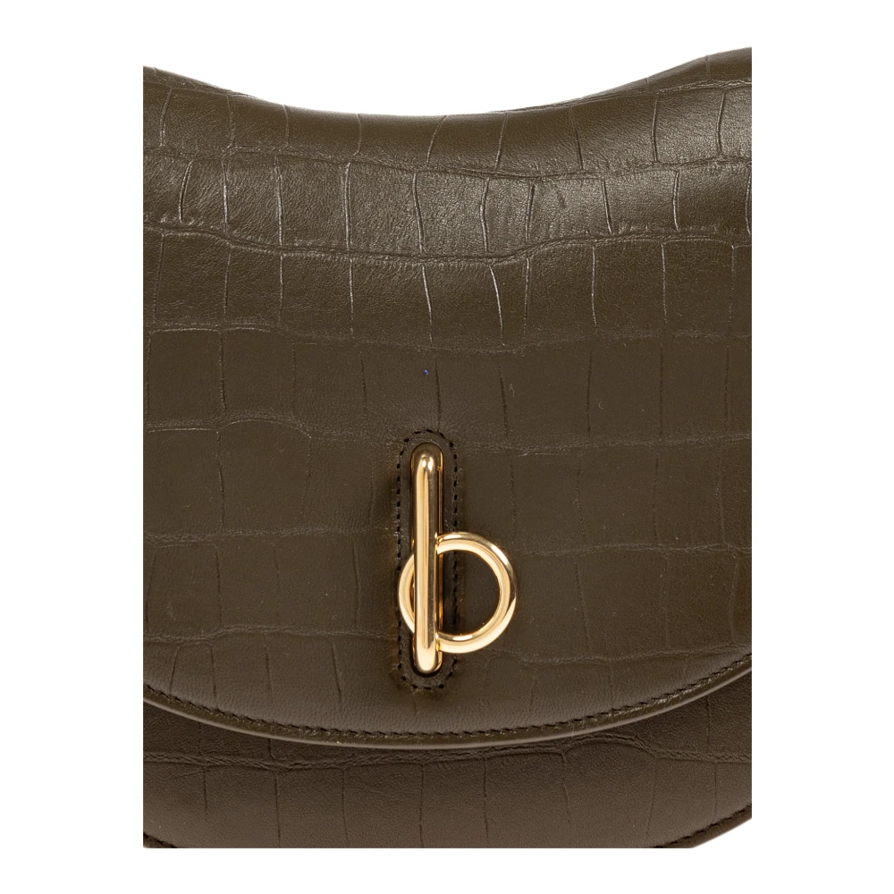Burberry Schoudertas Rocking Horse Medium Green Dames