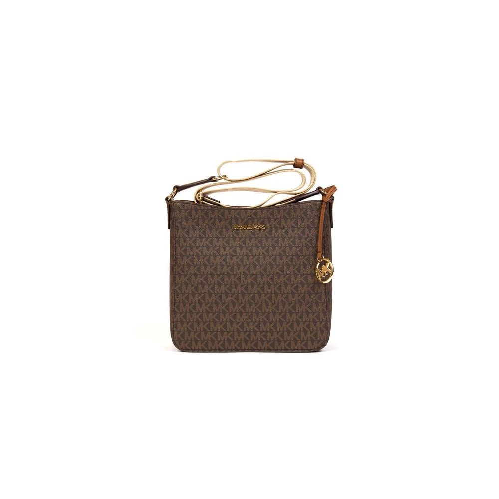 Michael Kors Brown Cross Body Bags, Female, One Size, Jet Set Travel Small North South Crossbody