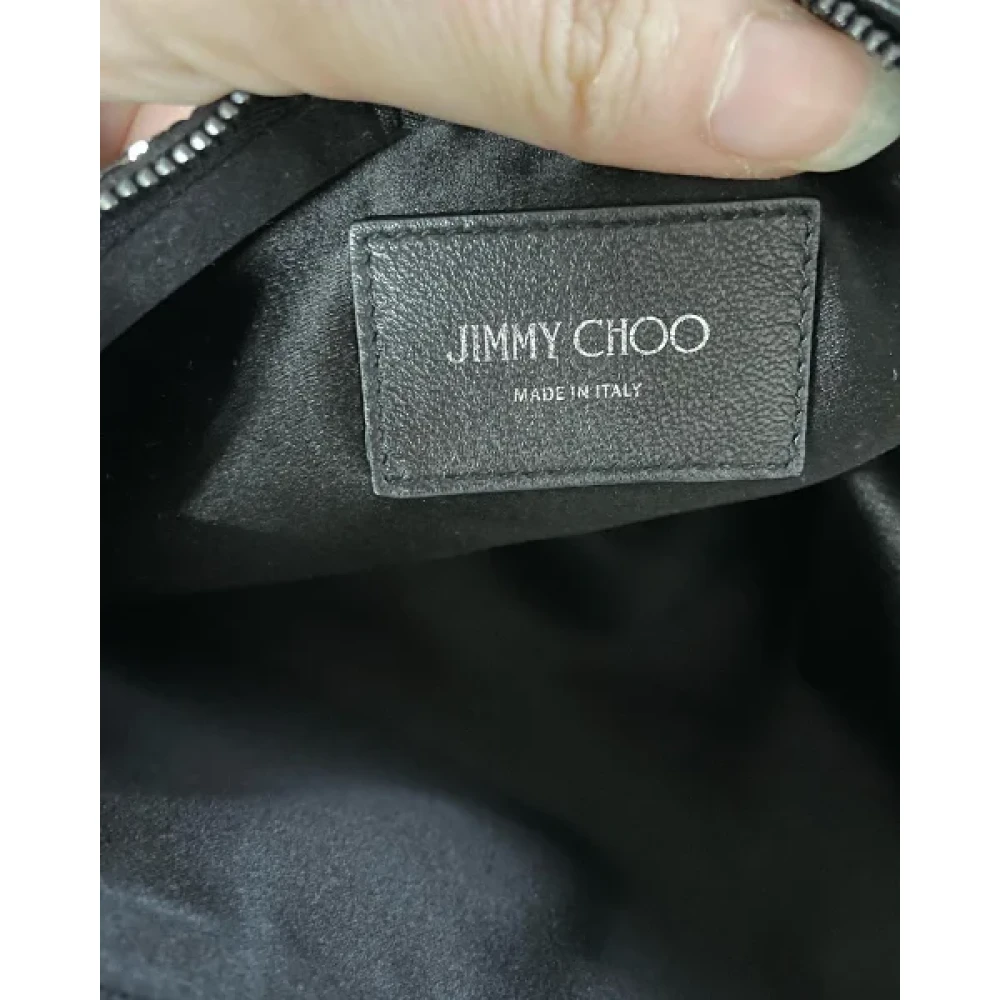 Jimmy Choo Pre-owned Plastic handbags Black Dames