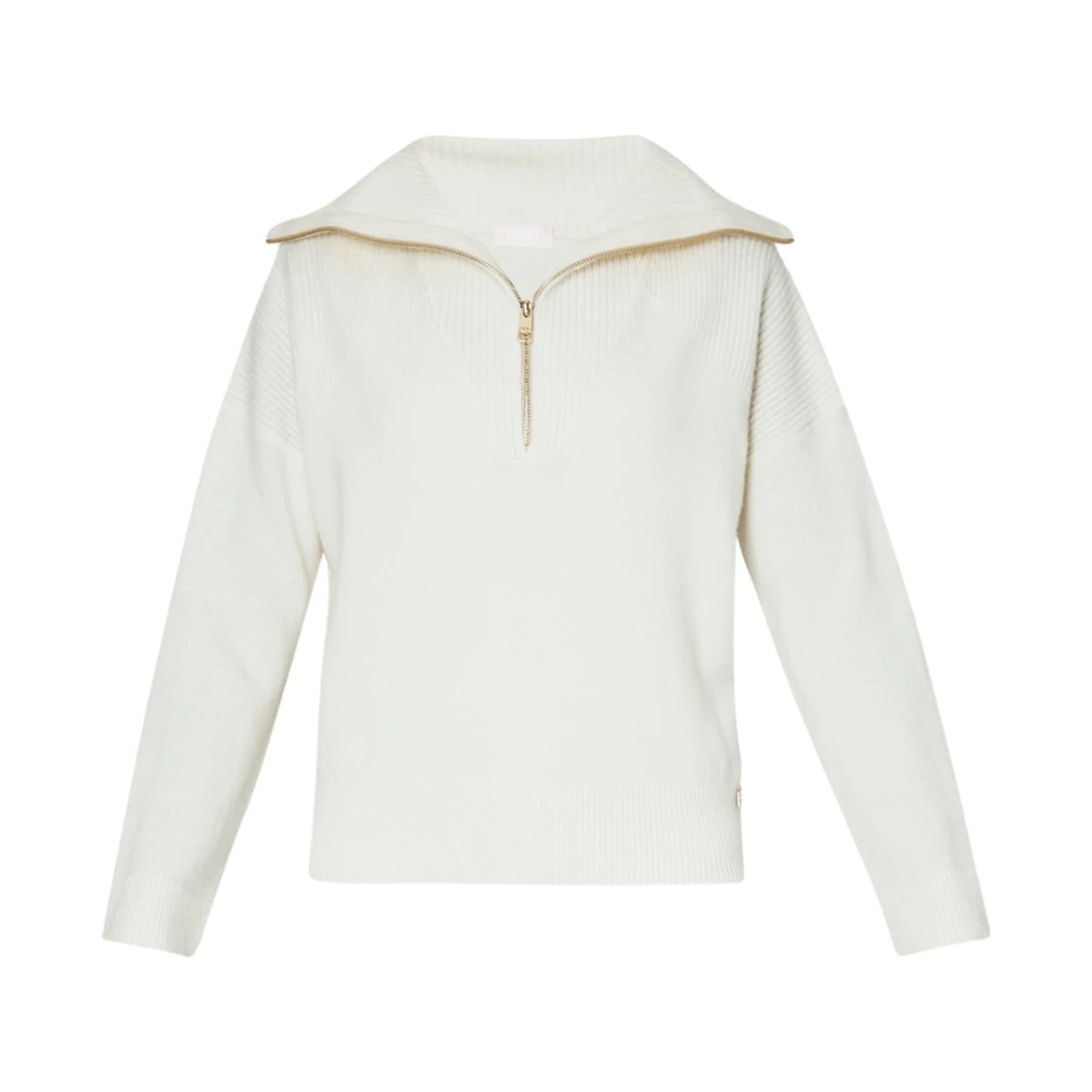 Liu Jo Witte Wollen Trui White Dames