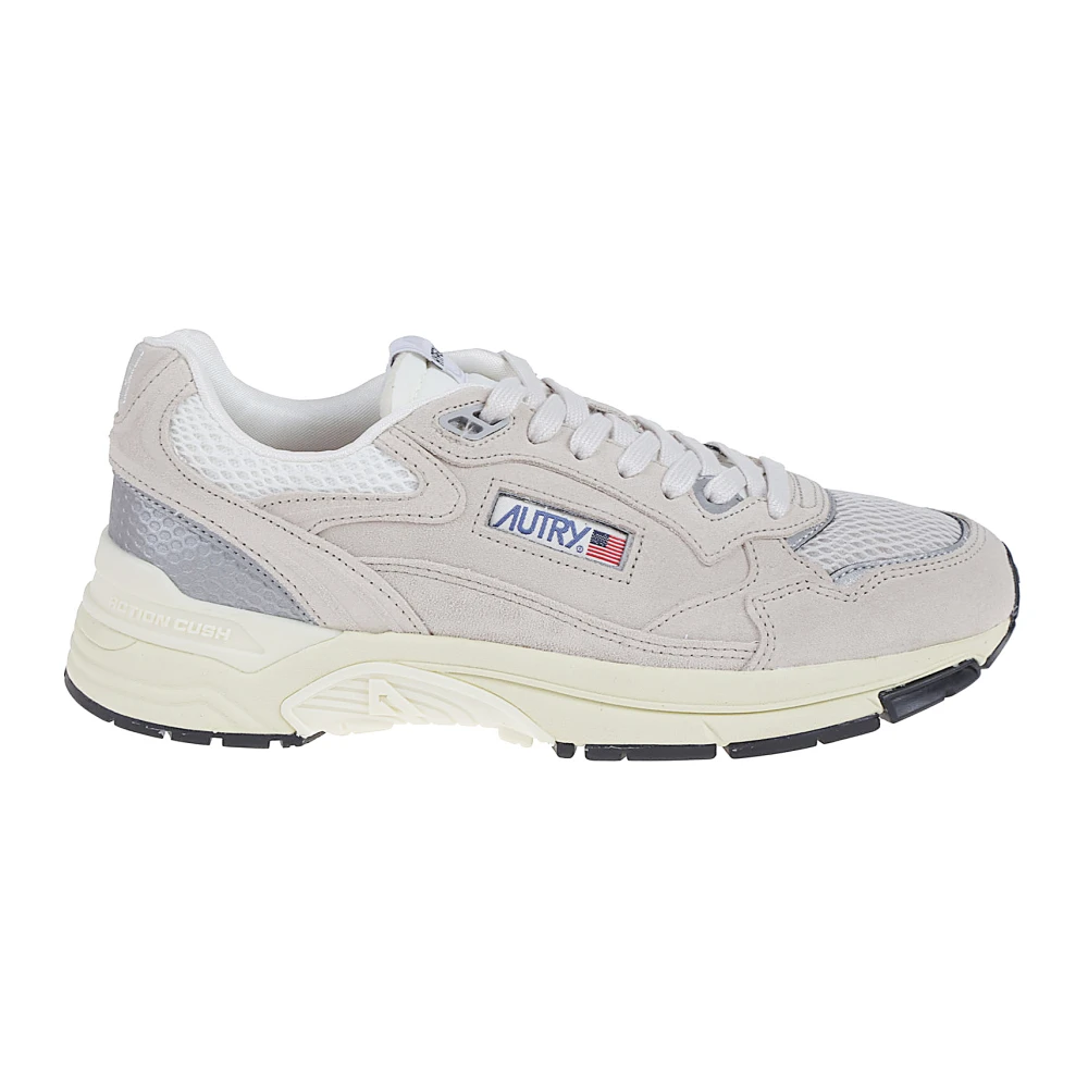 Autry Lage Sneakers Heren Schoenen Beige