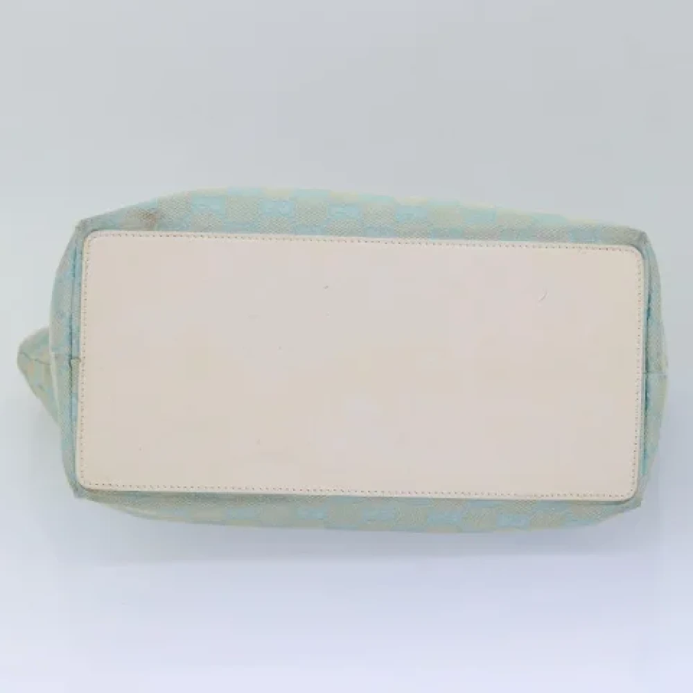 Gucci Vintage Pre-owned Canvas gucci-bags Blue Dames