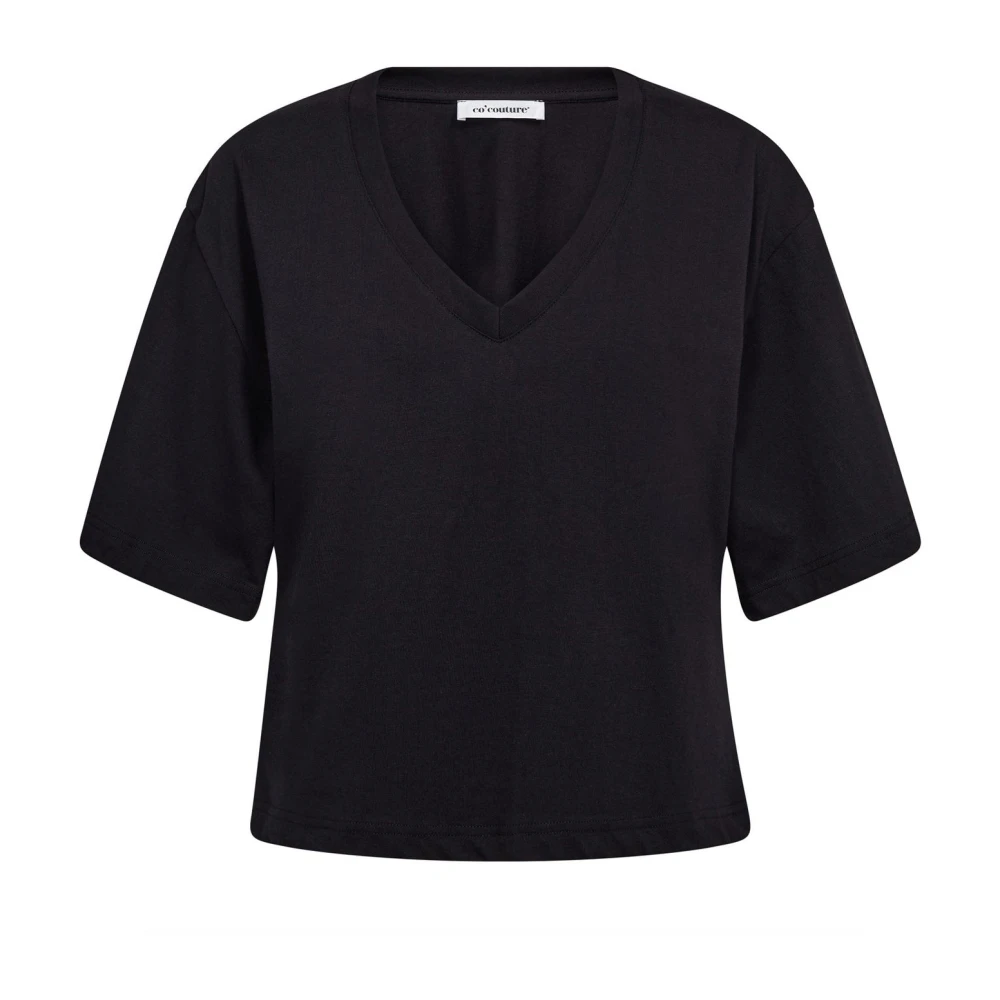 Co'couture Women's Black T-Shirt - T-Shirts - L - Tops