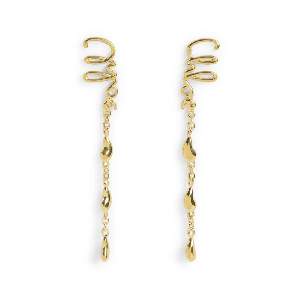 Chloé Women's Yellow Earrings, One Size, Iconic Dangling Earrings