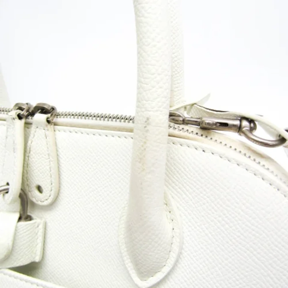 Balenciaga Vintage Pre-owned Leather balenciaga-bags White Dames