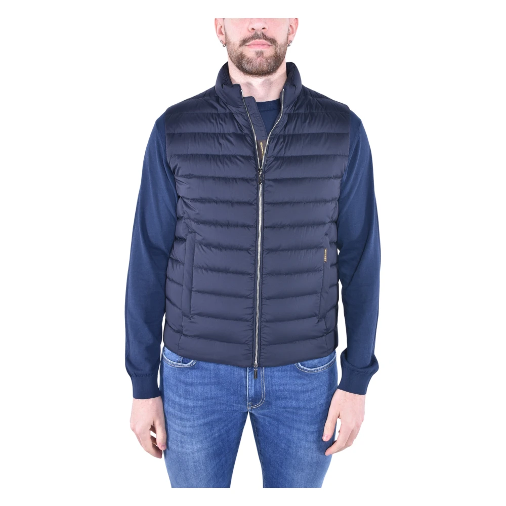 Moorer - Jackets > Vests - Blue - Moorer - Modalova