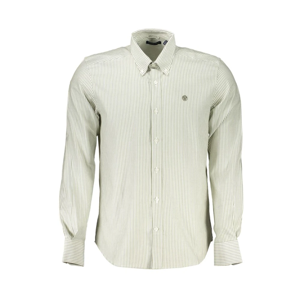 North Sails Gestreept overhemd met lange mouwen voor mannen Multicolor Heren