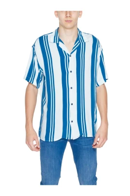 Casual randig skjorta