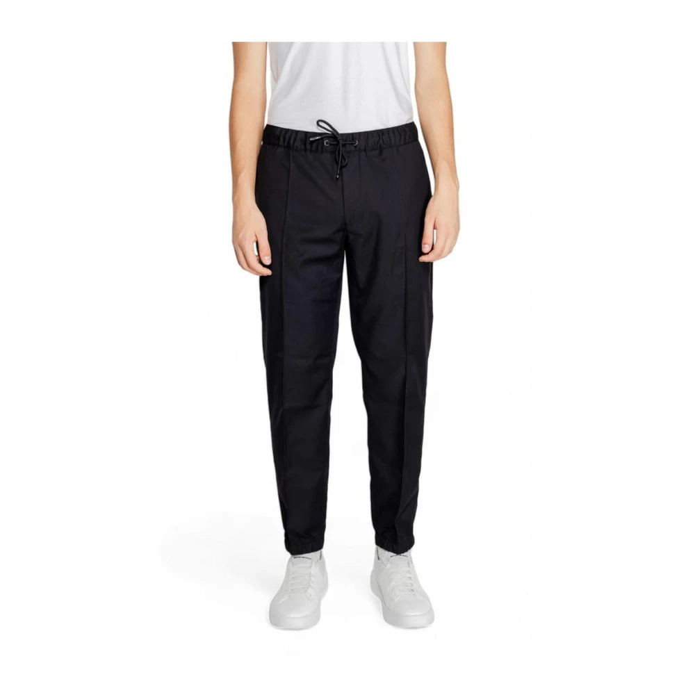 Armani Exchange Hombre Negros Pantalones De Mezcla Para ,Pantalones Con Cordón Para