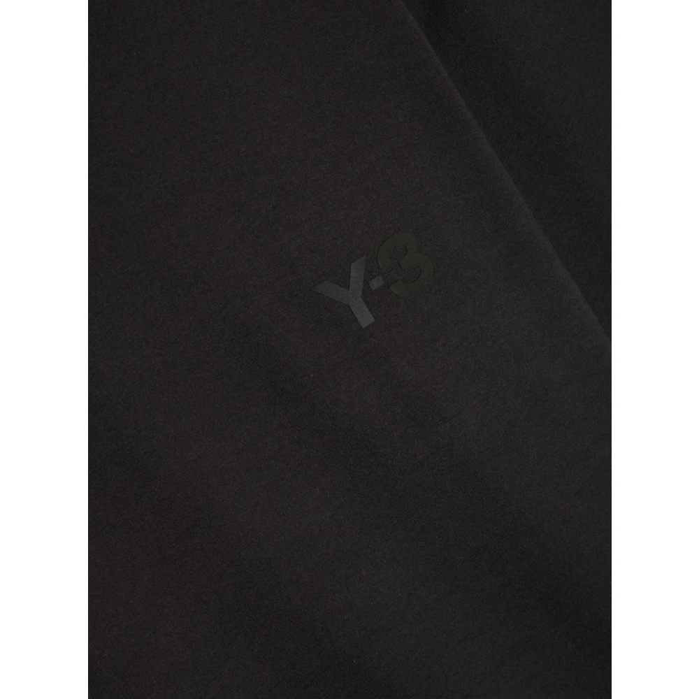 Y-3 Grafische Vogel T-shirt Black Heren