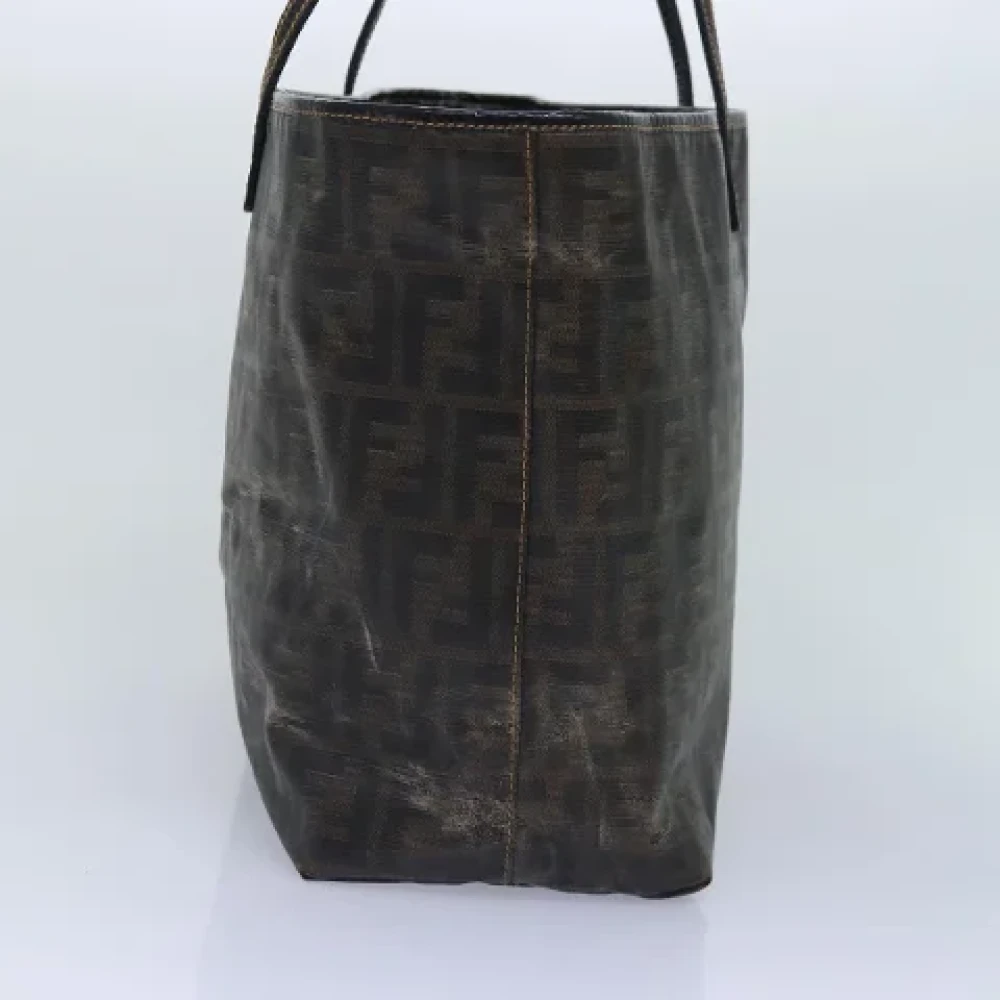 Fendi Vintage Pre-owned Canvas totes Brown Dames