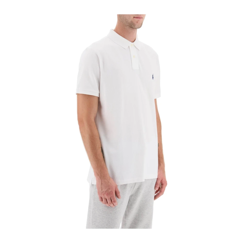 Ralph Lauren Polo Shirts White Heren