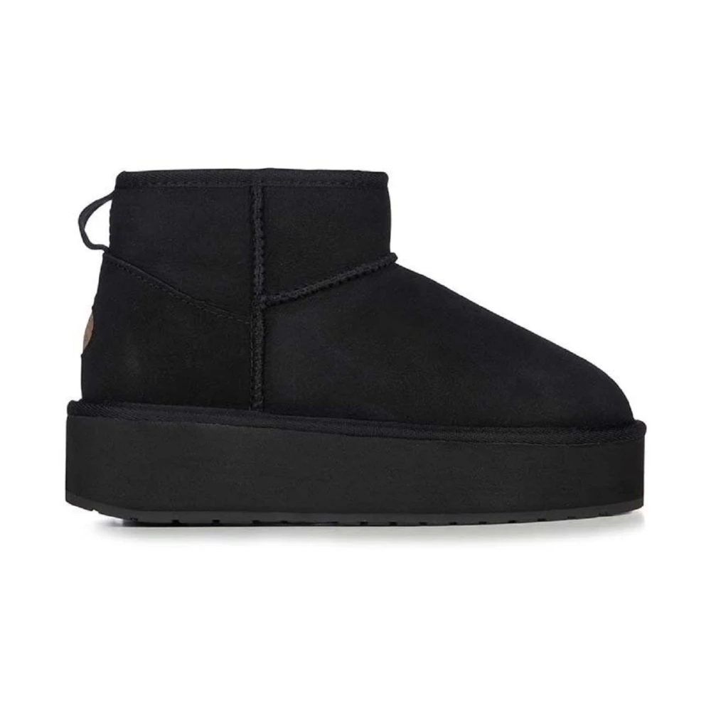 Emu Black Winter Boots, Female, 7 Uk, Water-Resistant Ankle Boots